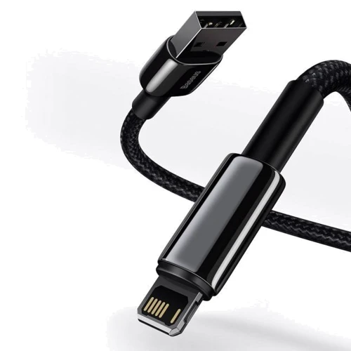 Кабель Baseus USB Cable to Lightning Tungsten 2.4A 1m Black (CALWJ-01): Тип USB Cable - Lightning
