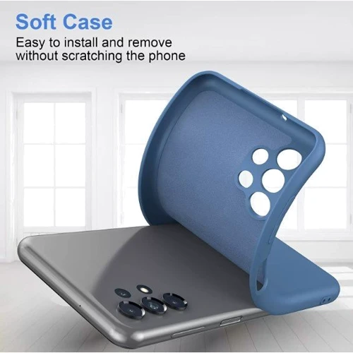 Аксессуар для смартфона WAVE Colorful Case Blue for Samsung A135 Galaxy A13: Пленка в комплекте нет