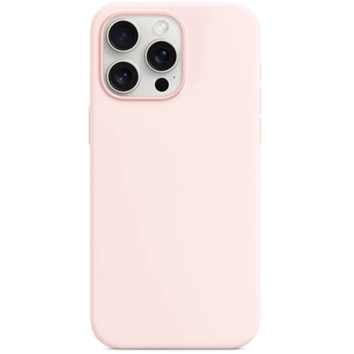 Чохол для iPhone Monblan Silicone Case MagSafe Light Pink для iPhone 15 Pro Max