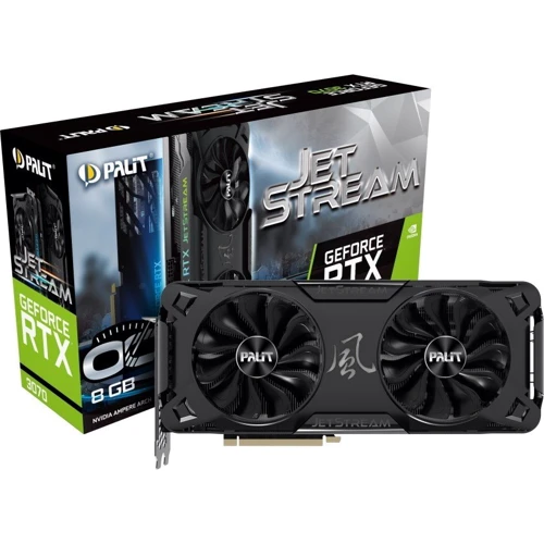 Відеокарта Palit Nvidia GeForce 3070 JetStream OC V1 8GB (NE63070T19P2-1040J-LHR): Тип пам'яті GDDR6