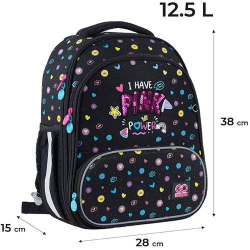 Рюкзак GoPack Education каркасный 597M-2 Pink Power (GO24-597M-2) фото 13