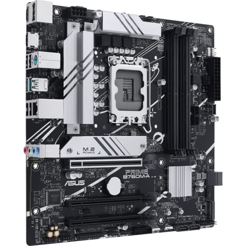 ASUS PRIME B760M-A-CSM: Оперативна пам'ять 4xDDR5 7200 МГц, до 128 ГБ