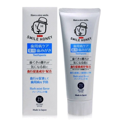Zettoc Smile Honey Blood Circulation Promoting Зубна паста від опухлости ясен 120 g