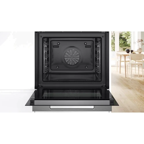 Духова шафа електрична Bosch HBG7784B1: Розміри 59.5х59.4х54.8 см