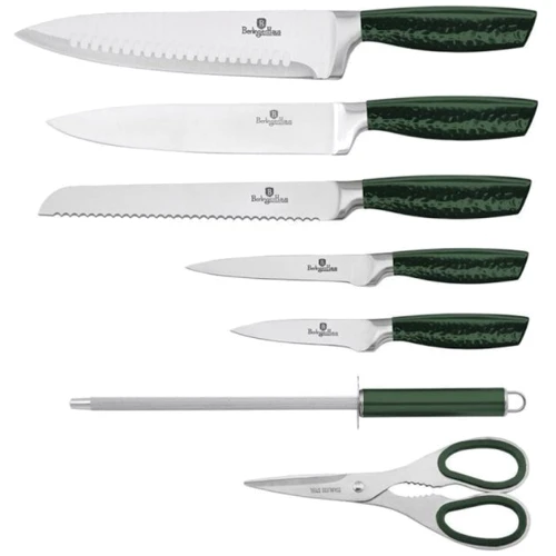Набор кухонных ножей Berlinger Haus Emerald Collection 8 предметов (BH 2463): Количество предметов 8