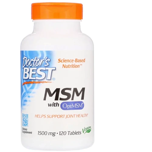Doctor's Best Best MSM 1500 1500 mg 120 Tabs (DRB-00097)