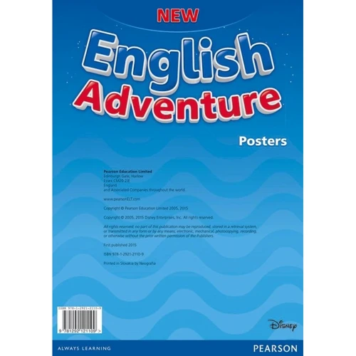New English Adventure Starter A Posters
