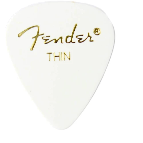 Медиатор Медиатор Fender 351 White Pick 1 Gross Thin