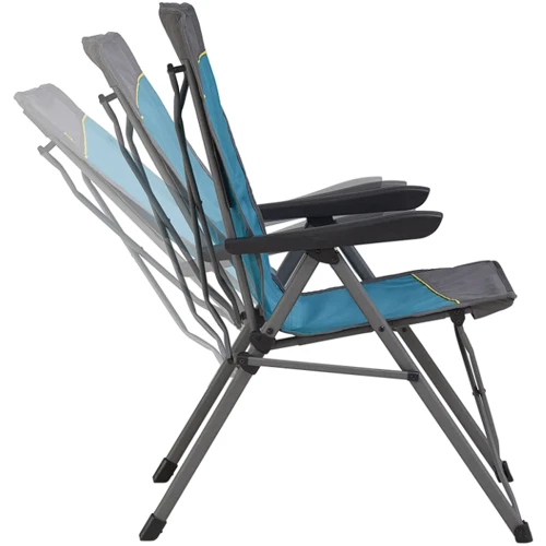 Крісло розкладне Uquip Justy Blue/Grey (244015): Максимально допустиме навантаження 120 кг