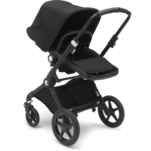 Универсальная коляска 2 в 1 Bugaboo Lynx BLACK/BLACK, цвет черный на черной раме (230343ZW01): Ширина шасси 60 см