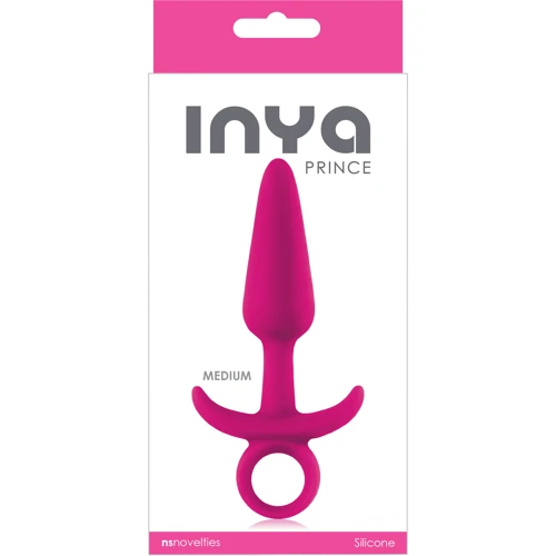 Средняя анальная пробка NS Novelties Prince Medium, 12,7х2,5 см, розовый