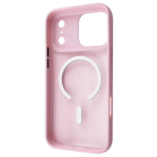 Чехол для iPhone WAVE Matte Insane Case with Magnetic Ring Pink for iPhone 17 Pro