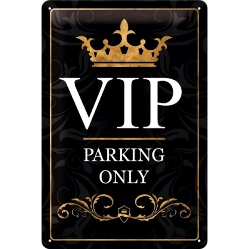 Табличка Nostalgic Art "VIP Parking Only" (22193)