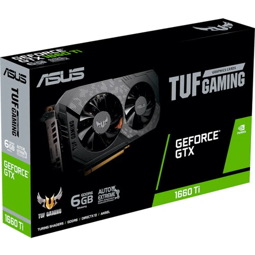 Видеокарта ASUS TUF-GTX1660TI-6G-EVO-GAMING: Интерфейс PCI Express 4.0 x16