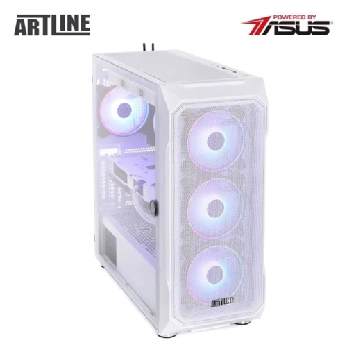 Персональный компьютер (ПК) ARTLINE Gaming X99WHITE Windows 11 Home (X99WHITEv79Win): Процессор Intel (8p+12e)-Core i7-14700KF 3.4-5.6GHz