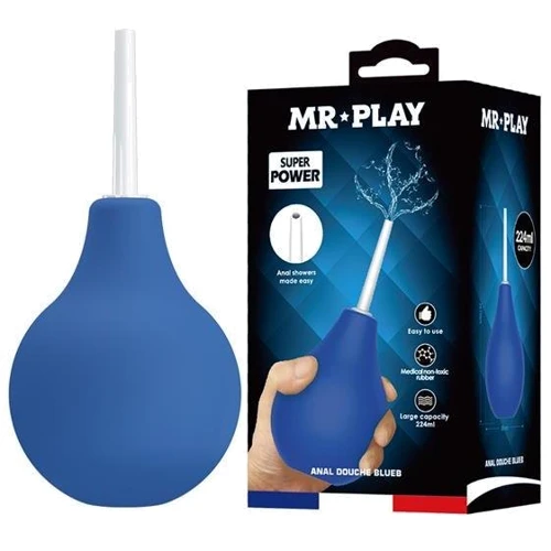 Интимный душ LYBAILE MR Play Anal Douche BLUEB Blue