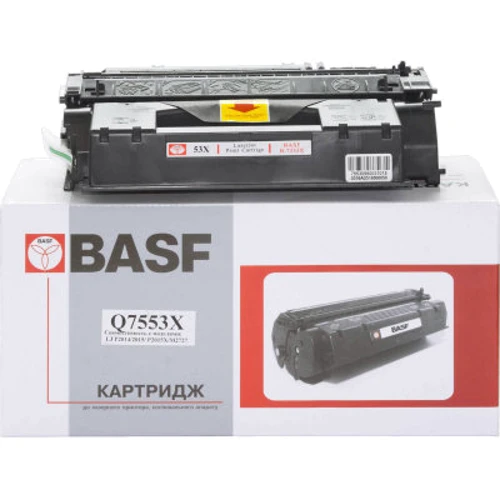 Картридж BASF для HP LJ P2015/P2014/M2727 аналог Q7553X Black (KT-Q7553X)
