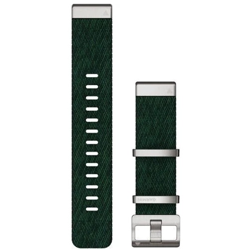 Ремінець Garmin QuickFit 22mm Watch Bands Jacquard-weave Nylon Strap – Pine Green (010-13008-00)