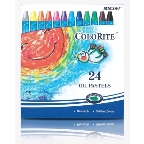 Пастель масляная Marco 1100-OP-24 Colorite 24 цв