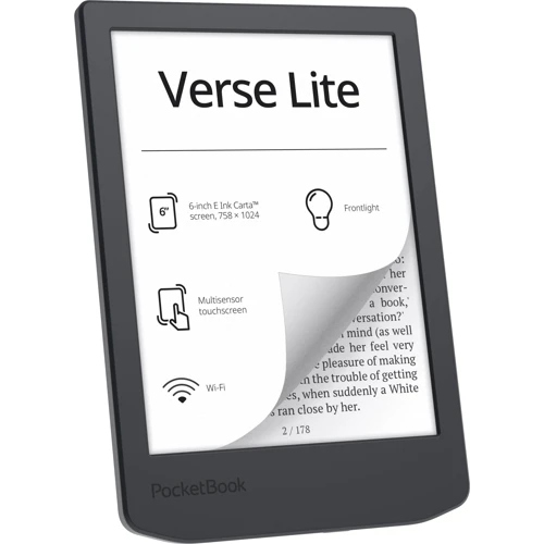 Електронна книга PocketBook 619 Verse Lite Midnight Grey (PB619-T-CIS): Підтримка карт пам'яті нет