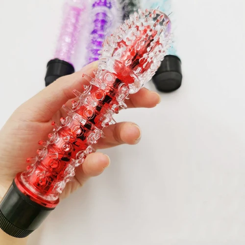 Гелевый вибратор NDS 0269-2 ААА-2 Red (23245)