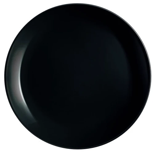 Тарелка десертная Luminarc DIWALI BLACK 19см (P0789)