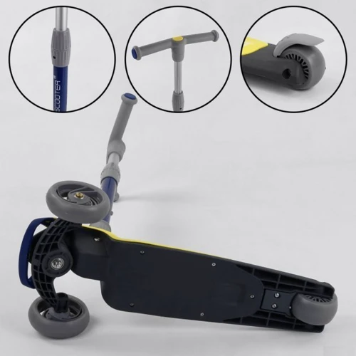 Самокат Best Scooter желтый (F-55295): Материал колес полиуретан