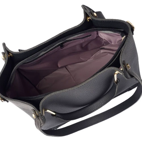 Жіноча сумка тоут Monsen чорна (10930-black): Країна виробник Украина