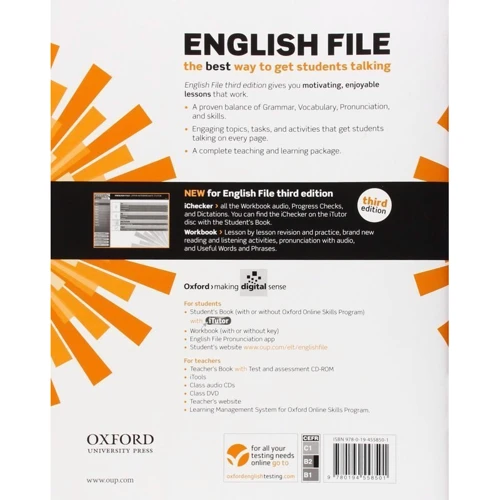 English File 3rd Edition Upper-Intermediate: Workbook with Key: Производитель Oxford University Press (OUP)