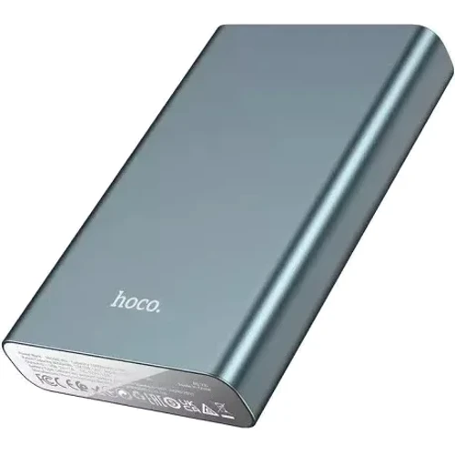Внешний аккумулятор Hoco Power Bank 10000mAh J97 UPS Metal Grey: Количество USB 1