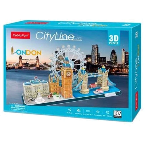 3D пазл CubicFun City Line Лондон (MC253h)