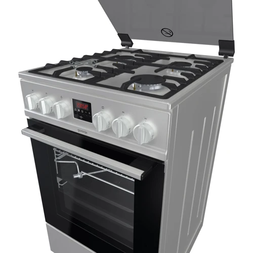 Газовая плита Gorenje GI5322XF: Газ-контроль конфорок есть