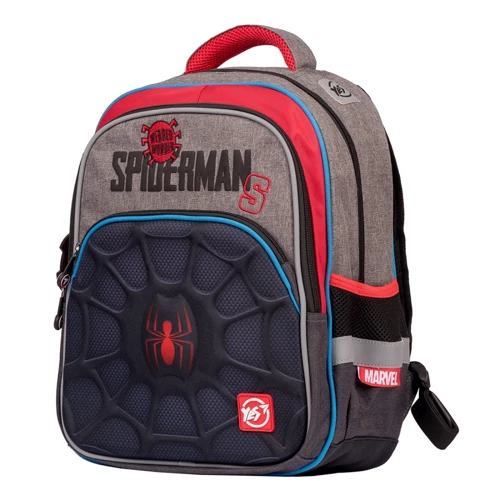 Рюкзак YES S-40 Marvel.Spider-man черный/серый (558795): Корпус рюкзака Мягкий