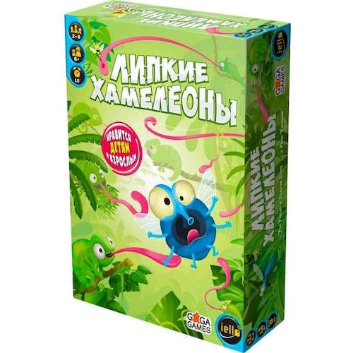 Настольная игра GAGA Липкие Хамелеоны