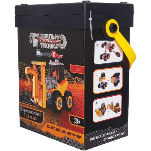 Конструктор Строительная техника - Крановый манипулятор Microlab Toys (MT8912)