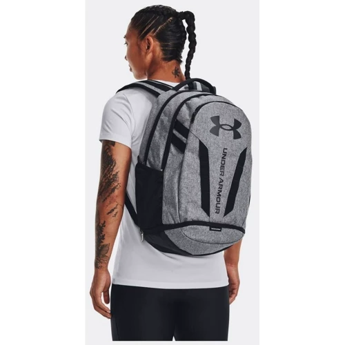 Рюкзак Рюкзак Under Armour Hustle 5.0 Backpack сірий Уні 32х51х16 см (1361176-002)