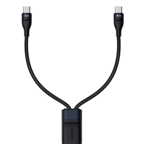 Кабель Baseus Cable USB-C to USB-C 100W Flash Series 1.5m Black (CA1T2-C01) фото 3