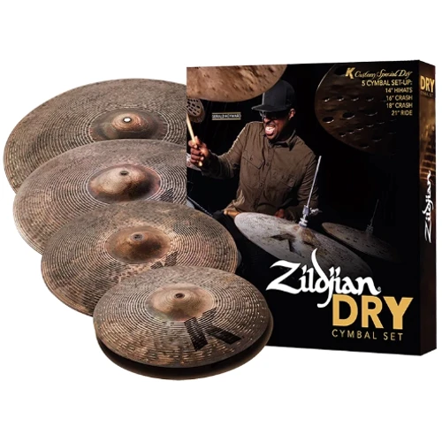 Набір тарілок ZILDJIAN K CUSTOM DRY CYMBAL SET
