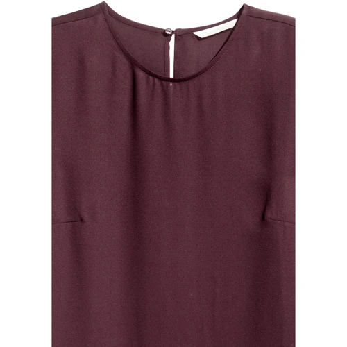 Туника H&M 4212494 46 бордовая: Вид Туники
