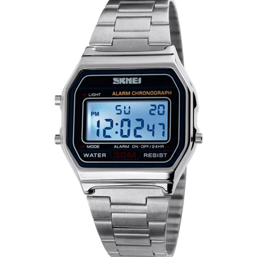 Наручний годинник Skmei Popular Silver II 1123S: Стиль Спортивный