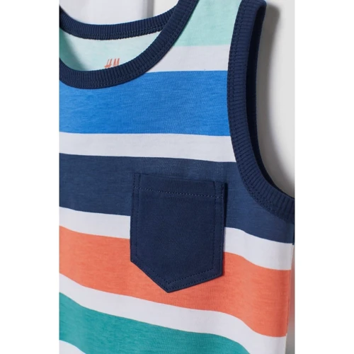 Майка H&M 6647508 98-104 см синяя: Пол Мальчик