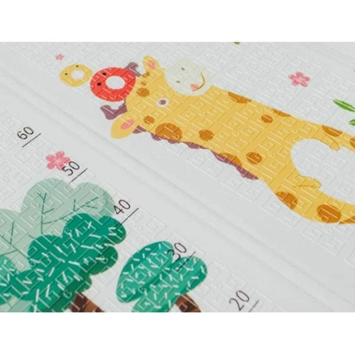 Дитячий килимок двосторонній Bambi Транспорт та зоолітники MR 0586-1 фото 5