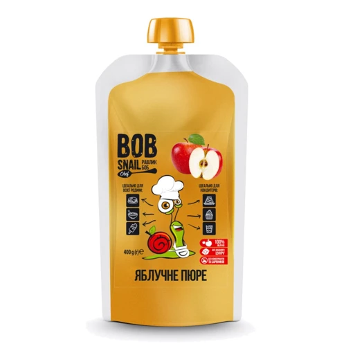 Пюре фруктовое Bob Snail Apple 400 г