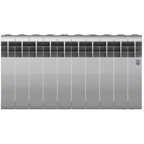Радиатор Royal Thermo BiLiner 350/Silver Satin - 10 секций: Количество пластин 1