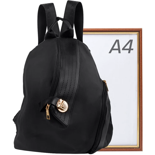 Жіночий рюкзак Valiria Fashion чорний (3DETBQ-091-2): Тип ручки Плечовий ремінь, Коротка ручка
