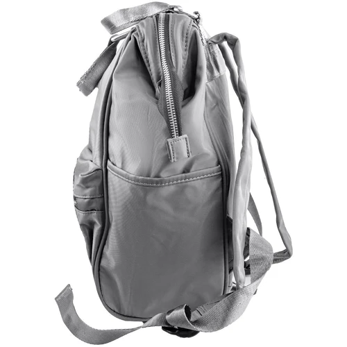 Женский рюкзак Vito Torelli серый (VT-W1036L-grey): Фактура Тканая, Матовая