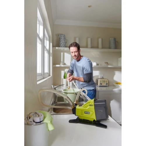 Поверхностный центробежный насос Ryobi ONE+ R18TP-0 (5133003934) (без АКБ и ЗУ): Производительность, л/ч 1500