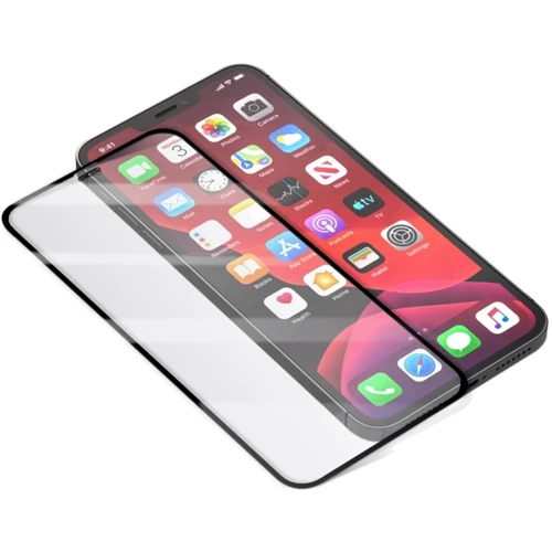 Захисне скло для iPhone FJ Gears Tempered Glass 2.5D FulI Cover HD Black для iPhone 12 | iPhone 12 Pro: Колір чорний