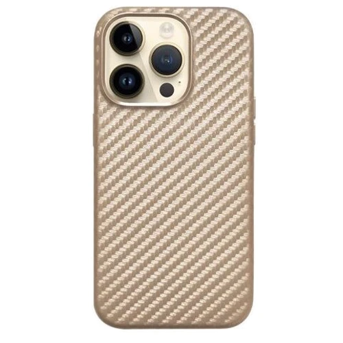 Чехол для iPhone K-DOO Mag Noble Collection Carbon Gold for iPhone 14 Pro Max