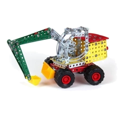 Конструктор металлический ТехноК Экскаватор 306 деталей (4784)